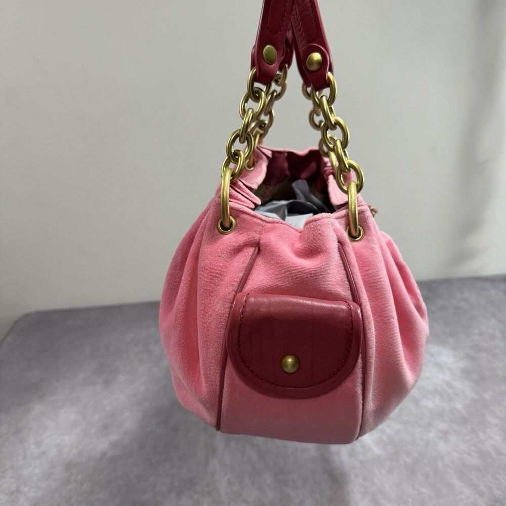 Vintage Y2K Juicy Couture Velour "Once Upon a Time" Purse Bag Pink Fairy NWOT - Picture 16 of 16